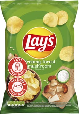 חטיפי תפ"א לייס  פטריות יער בשמנת 130 גר