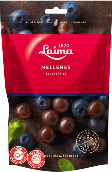 אוכמניות מצופה שוקול