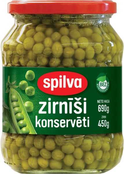 אפונה 720 מ"ל SPILVA