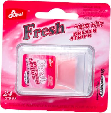 פרש - דפי מנטה תות אדום