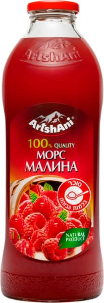 משקה מורס פטל 1 ליטר ארטשני