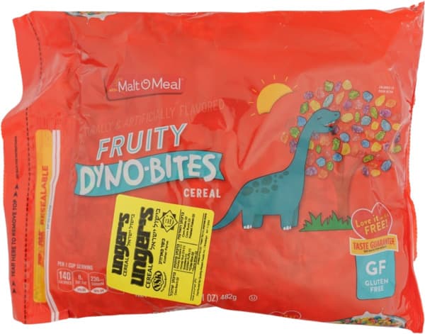 דגני בוקר בטעם פירות 481 גרם אונגרס