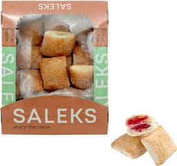 עוגיות בצק עלים סאלקס דובדבן 280 גר