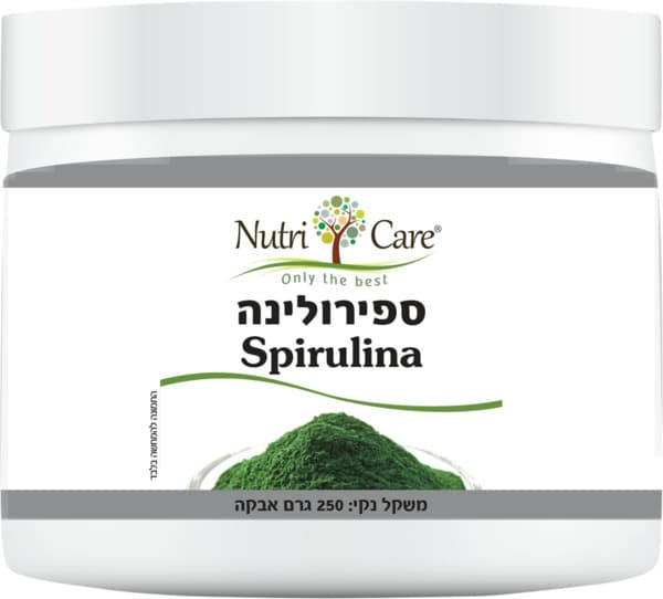 NC ספירולינה באבקה 250 ג