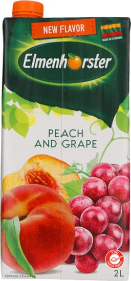 משקה קל אפרסק ענבים