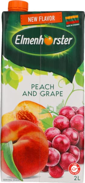 משקה קל אפרסק ענבים