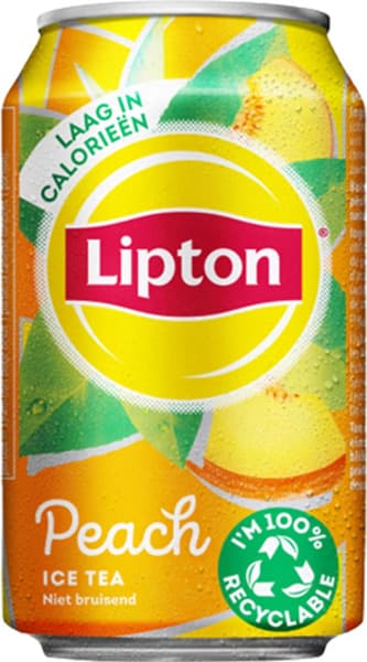 ליפטון תה קר אפרסק 330 מ"ל