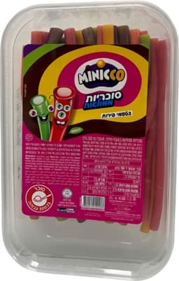 מיניקו - גומי מיקס ממולא 200 גרם