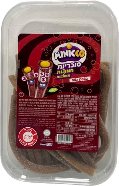 מיניקו גומי קולה חמוץ ממולא 200 גר