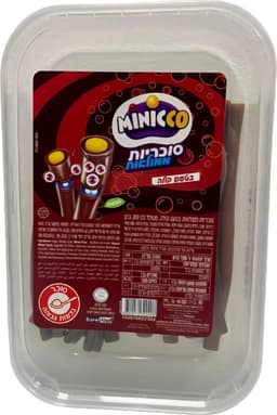 מיניקו גומי קולה ממולא 200 גר