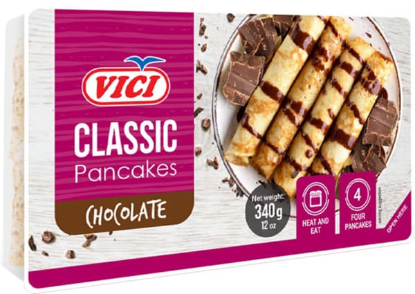פנקייק במילוי שוקולד  340 גרם VICI