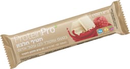 פרוטאין פרו-חטיף חלבון טבעוני שוקולד לבן פטל אדום 60 גרם