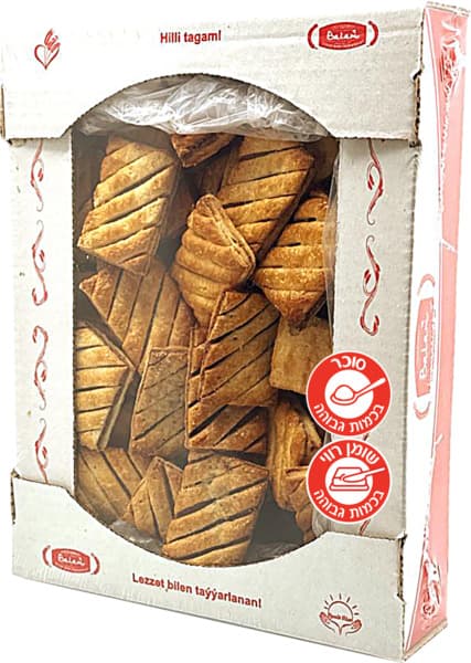 עוגיות בצק עלים מתוק בטעם שוקולד 200 גר