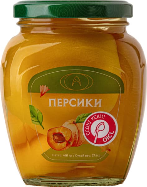 אפרסק צהוב בסירופ קל