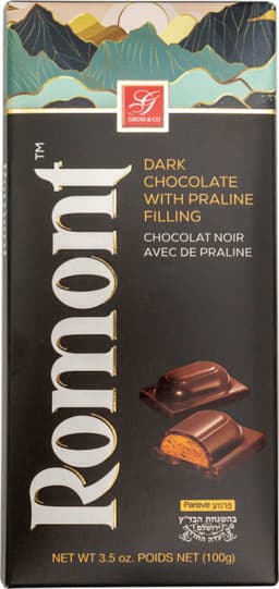 שוקולד מריר במילוי ק