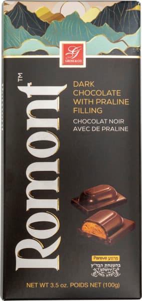 שוקולד מריר במילוי ק