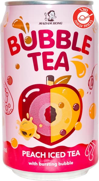 תה בתוספת אפרסק 315 מ"ל ליידי בובה