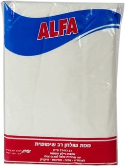 מפת שולחן אלפא