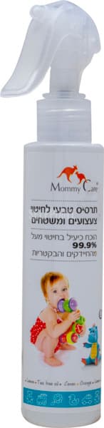 תרסיס לחיטוי משטחים וצעצועים