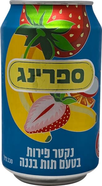 ספרינג תות בננה 330 מ"ל