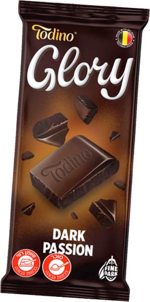 GLORY שוקולד מריר 70גר