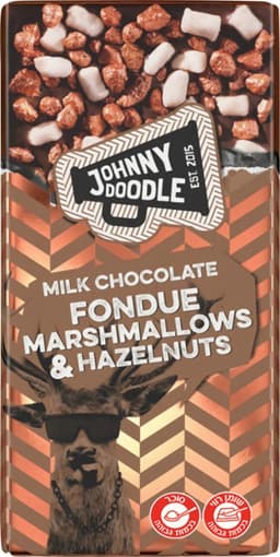 שוקולד גוני דודל חלב מרשמלו ואגוז 150 גר