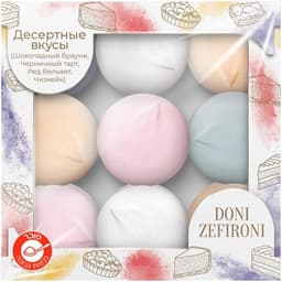 מבחר ממתקים מוקצפים בטעם קינוחים 315 גר