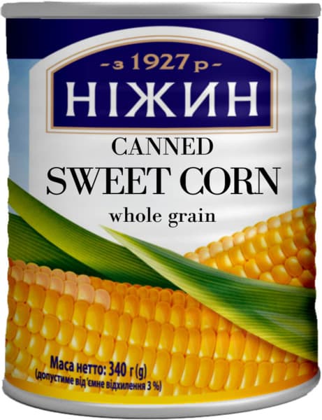 שימורי תירס מתוק 340 גר NEZHIN