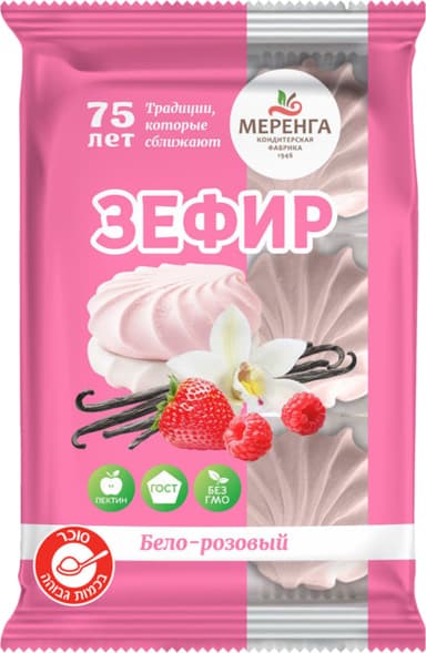 זפיר ורוד לבן בטעם ו