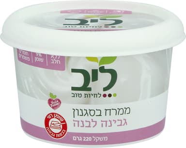 ממרח בסגנון גבינה לב
