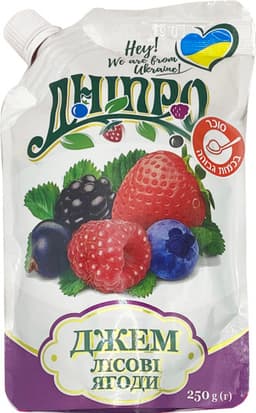 ריבת פירות יער 250 ג