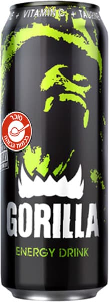 משקה אנרגיה גורילה א