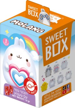 צעצוע מולנג עם ממתק סוויט בוקס 10 גר