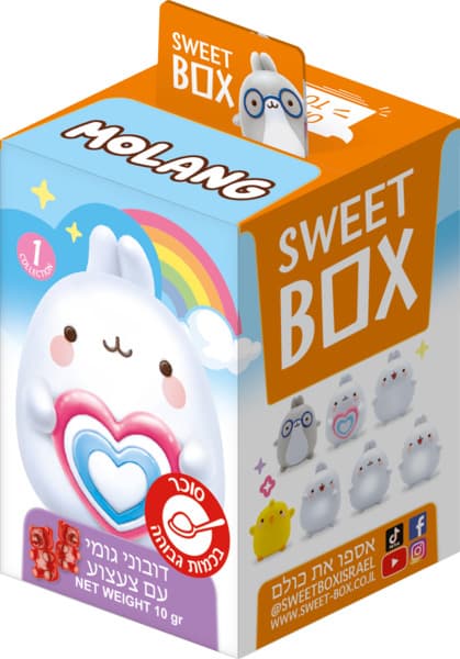 צעצוע מולנג עם ממתק סוויט בוקס 10 גר