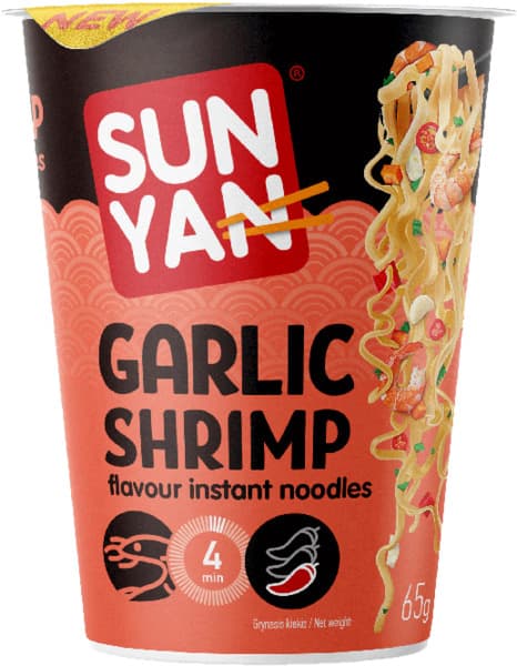 תבשיל אטריות בטעם חסילונים ושום 65 גרם