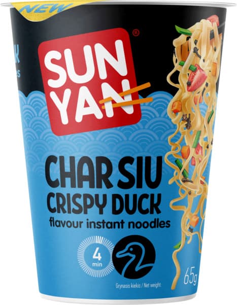 תבשיל אטריות חיטה בטעם ברווז 65 גרם