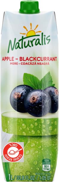משקה תפוחי עץ ודומדומניות 1 ל NATURALIS