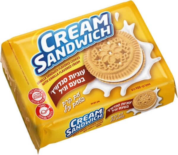 עוגיות קרם סנדוויץ ו