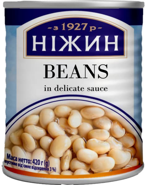 שימורי שעועית ברוטב עדין 420 גר NEZHIN