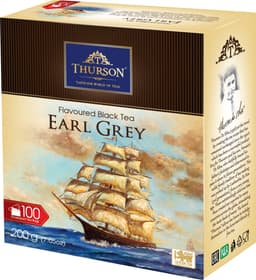 תה שחור ברגמוט 100 שקיקים THURSON