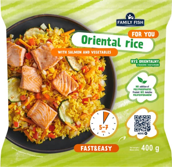 אורז עם דג אילתית וירקות בסגנון מזרח 400