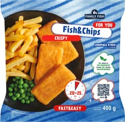 פיש אנד ציפס 400 גרם