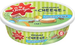 גבינה מותכת  28% שומן 160 גרם SVALYA