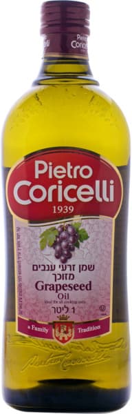 שמן זרעי ענבים 1 ליטר קוריצלי