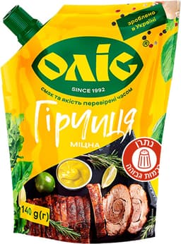 רוטב חרדל חזק 140 גר