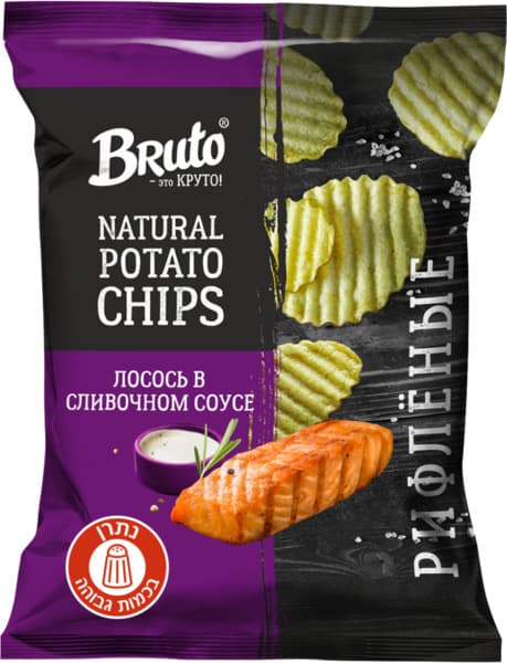 חטיף תפוא בטעם סלמון