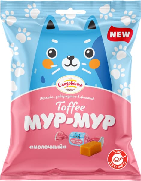 סוכריות טופי קרם חלב 180 גר MURMUR