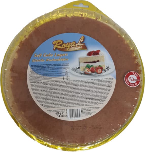 רויאל-בסיס לעוגת טורט עגול  400 גרם