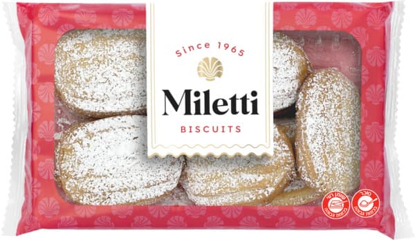 עוגיות במילוי משמש מצופות אבקת סוכר 250