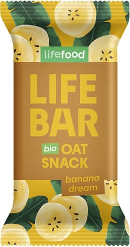 חטיף חלבון שיבולת שועל בננה 40 גר